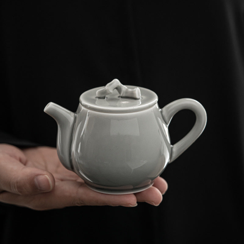 Gohobi Japanese Style Ice Grey Teapot 003