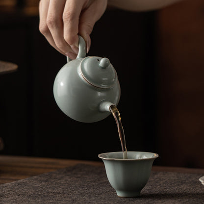Gohobi Ceramic Gongfu Teapot Gift Box