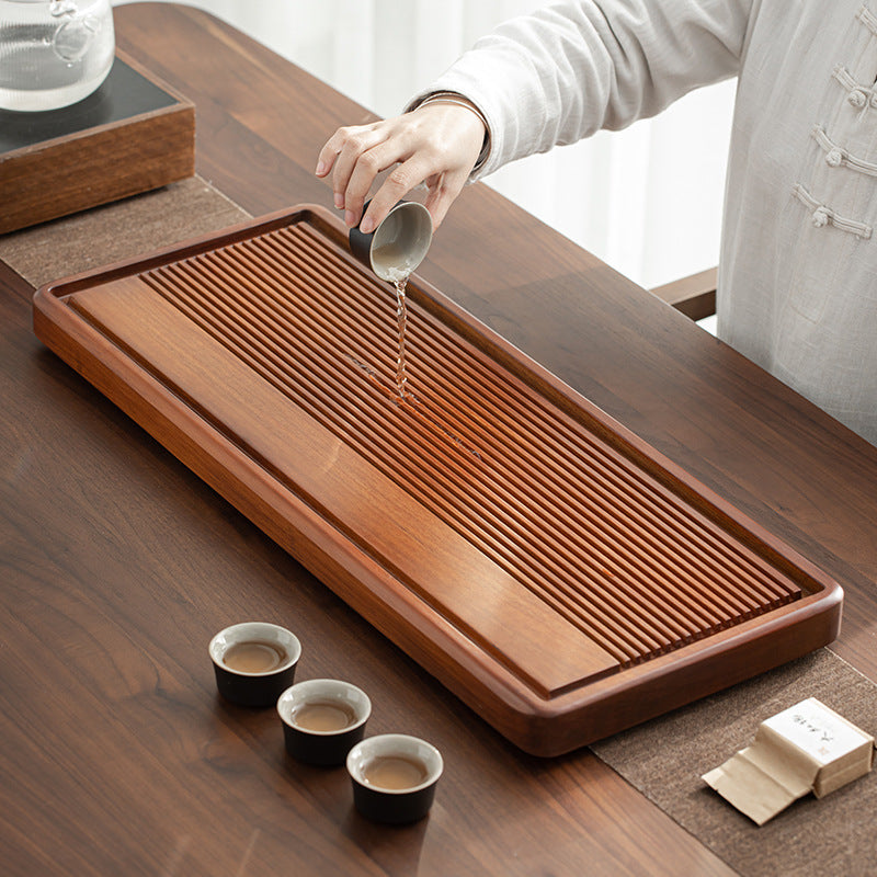 Gohobi Wooden Tea Ceremony Water Storage Tray