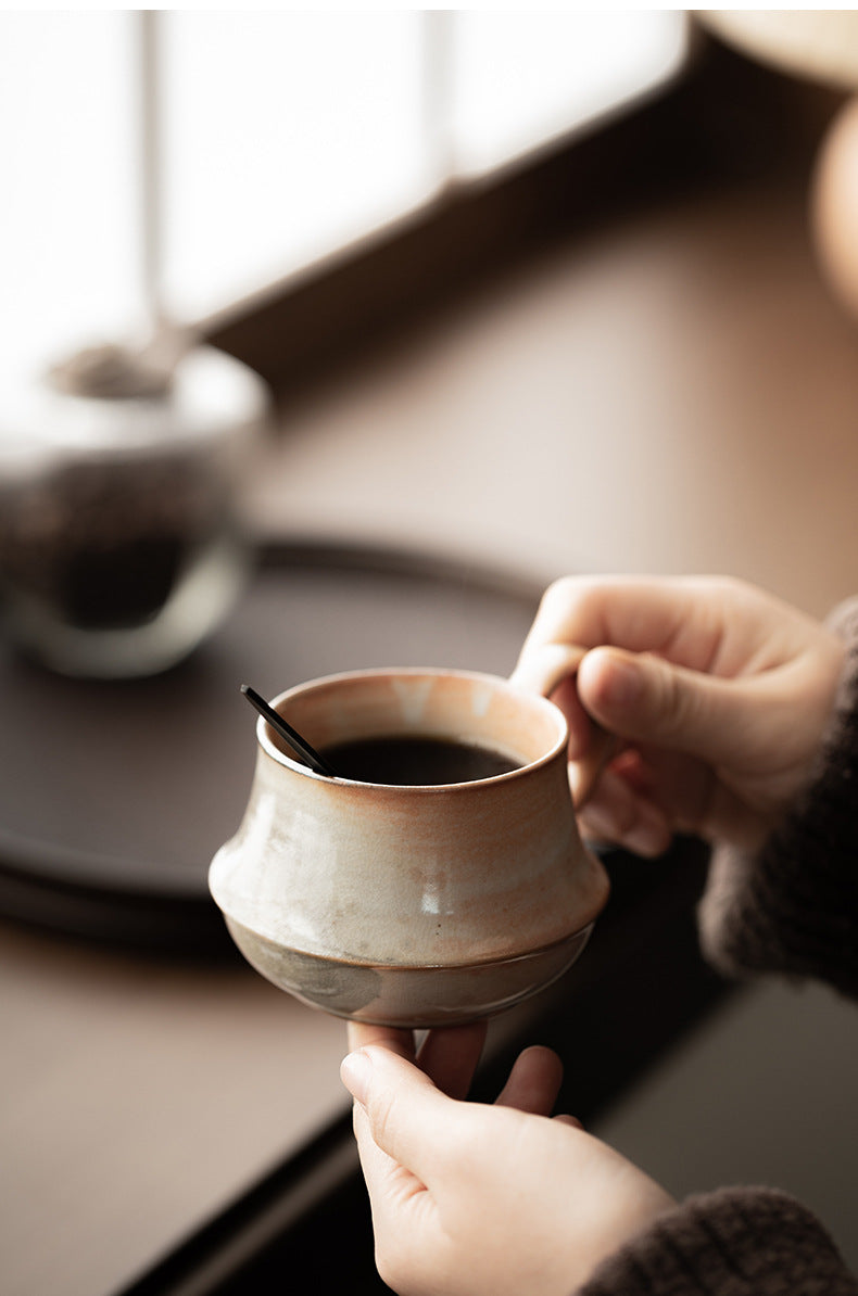 Gohobi Japanese Handmade Shino Mug Coffee Cup