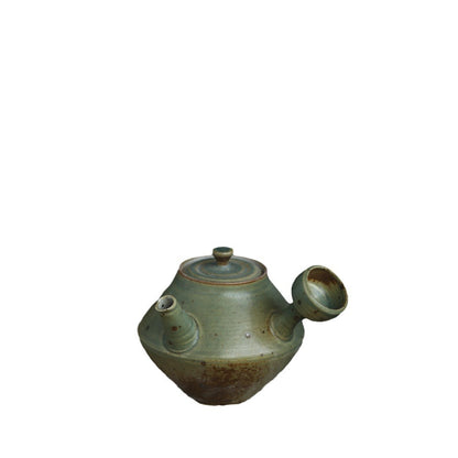 Gohobi Jingdezhen Ceramic Retro Chinese Small Pottery Teapot( 160 ml)