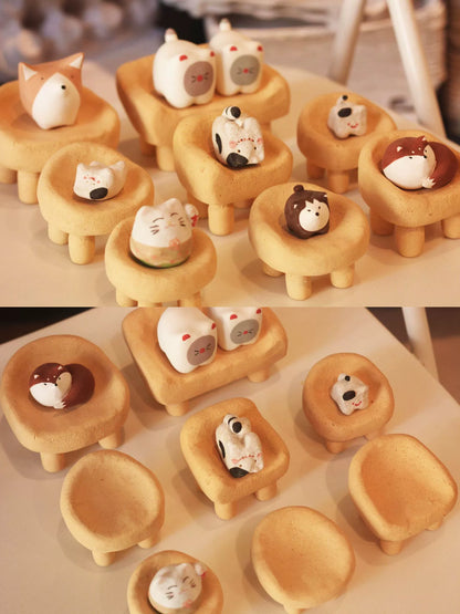 Gohobi x Little Diary Handmade Ceramic Chairs