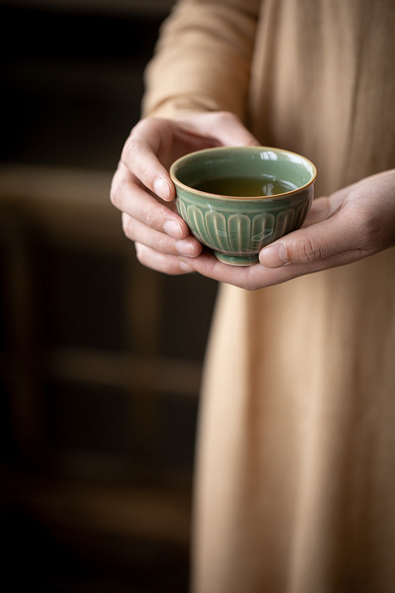 Gohobi Yaozhou Kiln Green Tea Cup