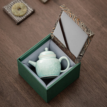 Gohobi Crystal Glazed Teapot