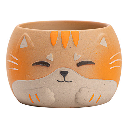 Gohobi Hand-painted Cat Master Tea Cup Coffee Mug