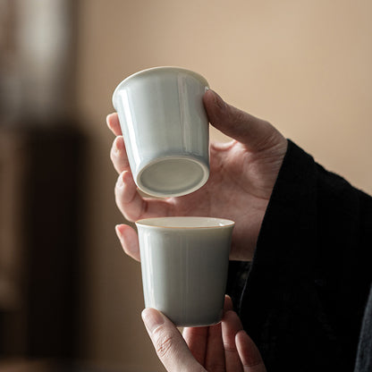 Gohobi Japanese Style Ice Grey and Green Tea Cup 002