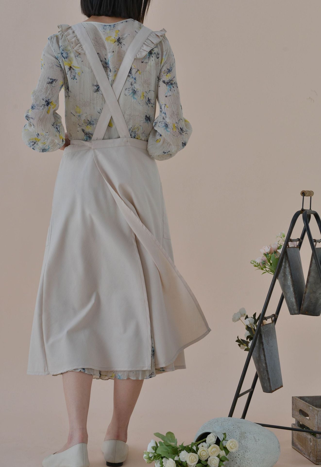 Gohobi French-Style Waterproof Linen Apron