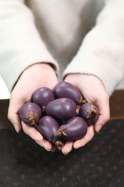 Gohobi Yixing Purple Sand Eggplant Tea Pet