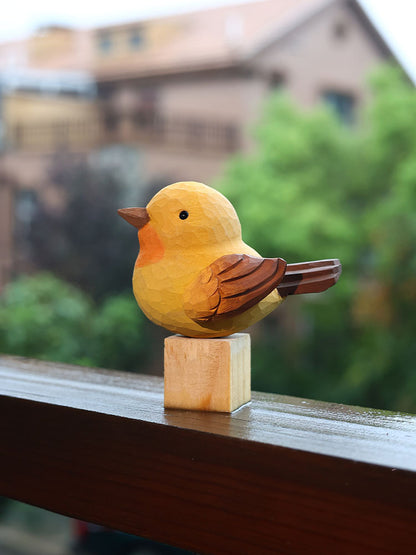 Gohobi Handmade Wooden Bird Ornament