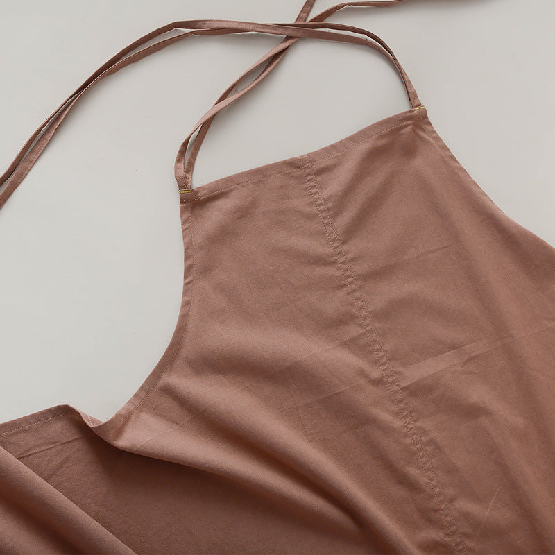 Gohobi Korean Cotton-Linen Adjustable Apron