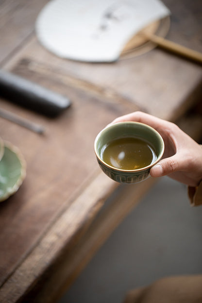 Gohobi Yaozhou Kiln Green Tea Cup