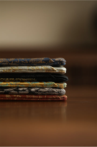 Gohobi Gaiwan Lid Brocade Fabric Cover