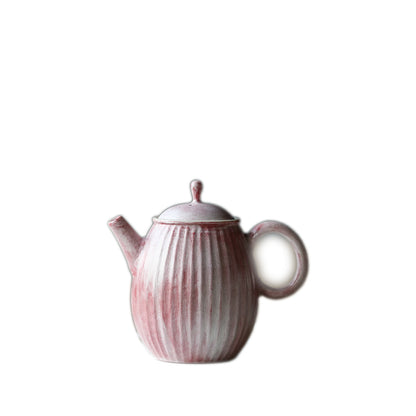 Gohobi Handmade Pink Paint Teapot