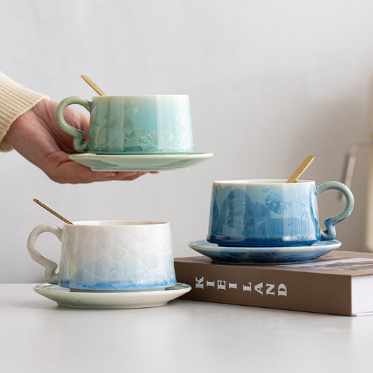 Gohobi Crystal Glazed Coffee Cup Mug (No Saucer) 013