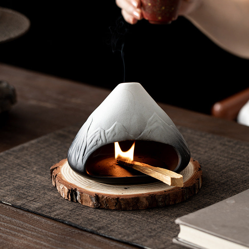Gohobi Ceramic Aromatherapy Fireplace Burner