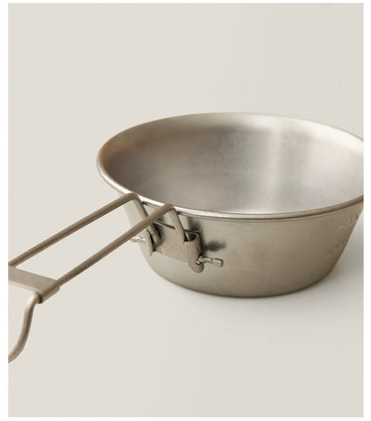 Gohobi Foldable Stainless Steel Camping Bowl