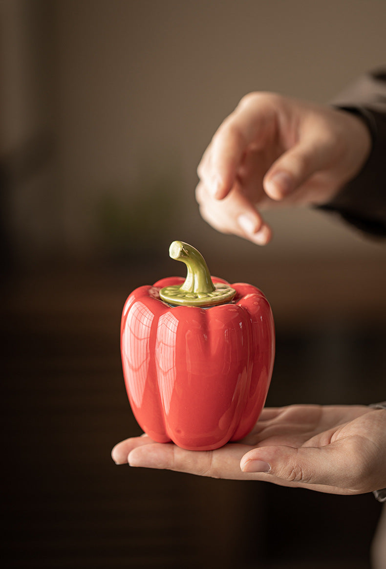 Gohobi Pepper Shaped Food Container Storage