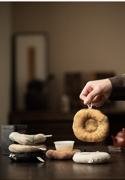 Gohobi Fabric Round Coaster