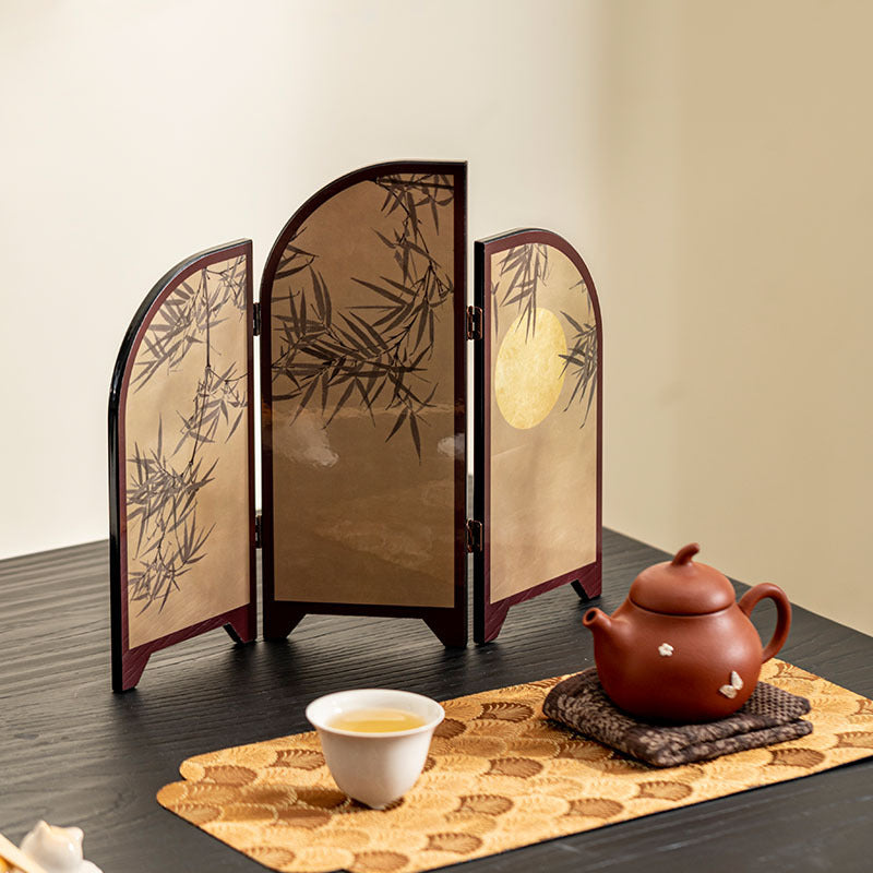 Gohobi New Chinese Bamboo Moon Desktop Screen