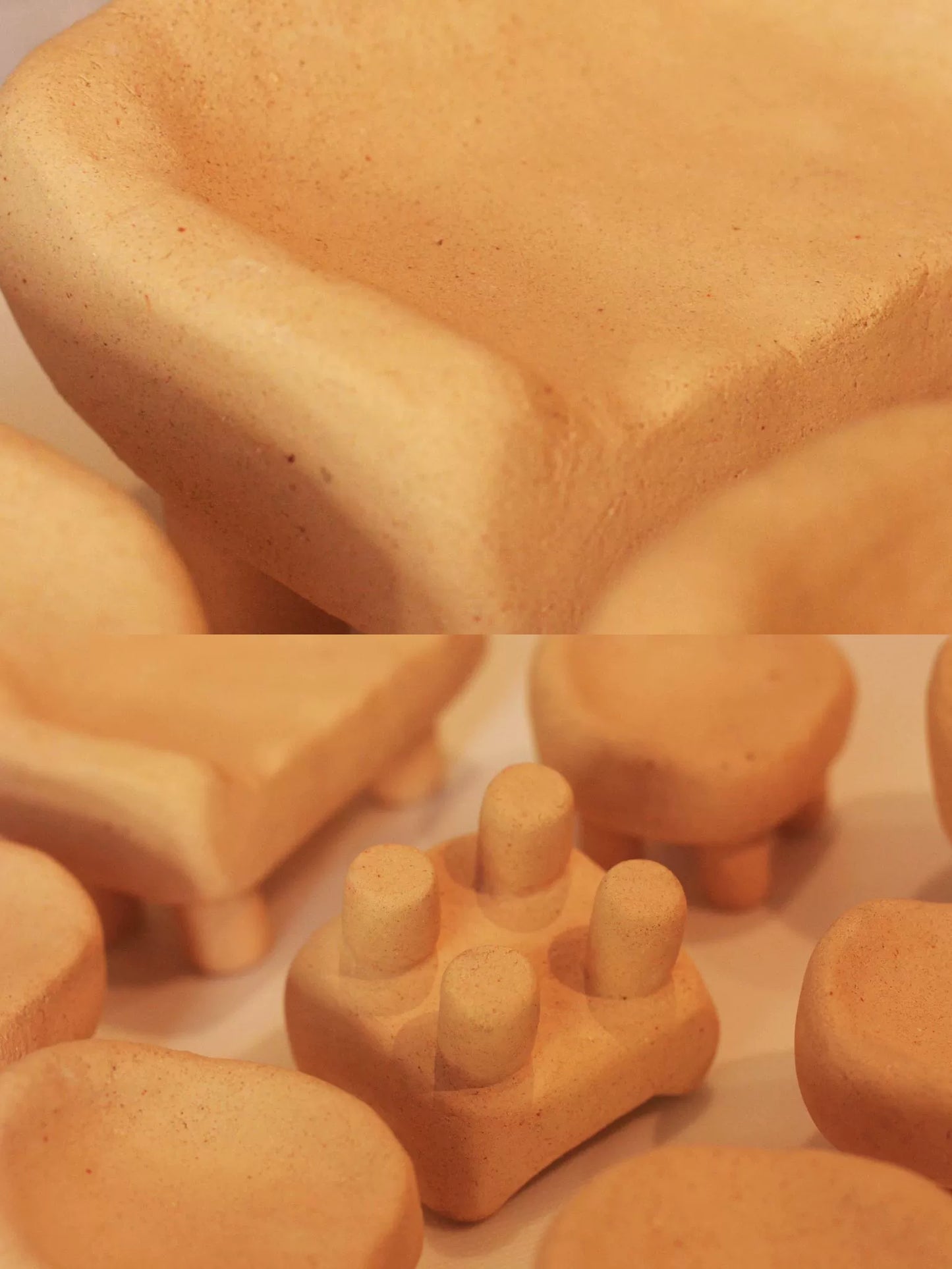 Gohobi x Little Diary Handmade Ceramic Chairs