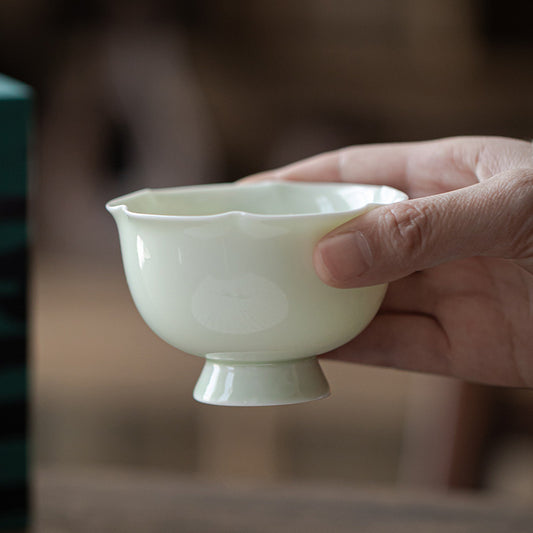 Gohobi Apple Green Handmade Floral Master Cup