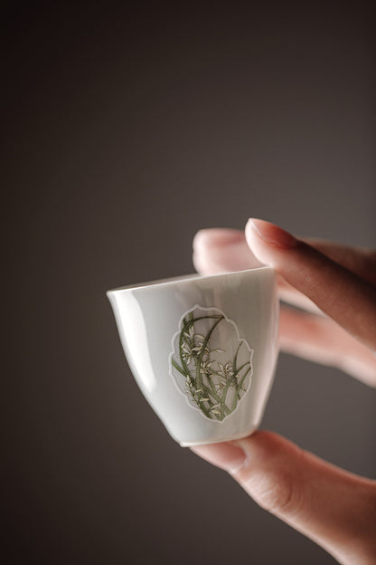 Gohobi Vintage Window White Tea Cup