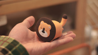 Gohobi x Little Diary Handmade Ceramic Lion Tiger Leopard