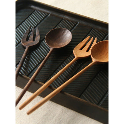 Gohobi Handcrafted Wooden Spoon & Fork