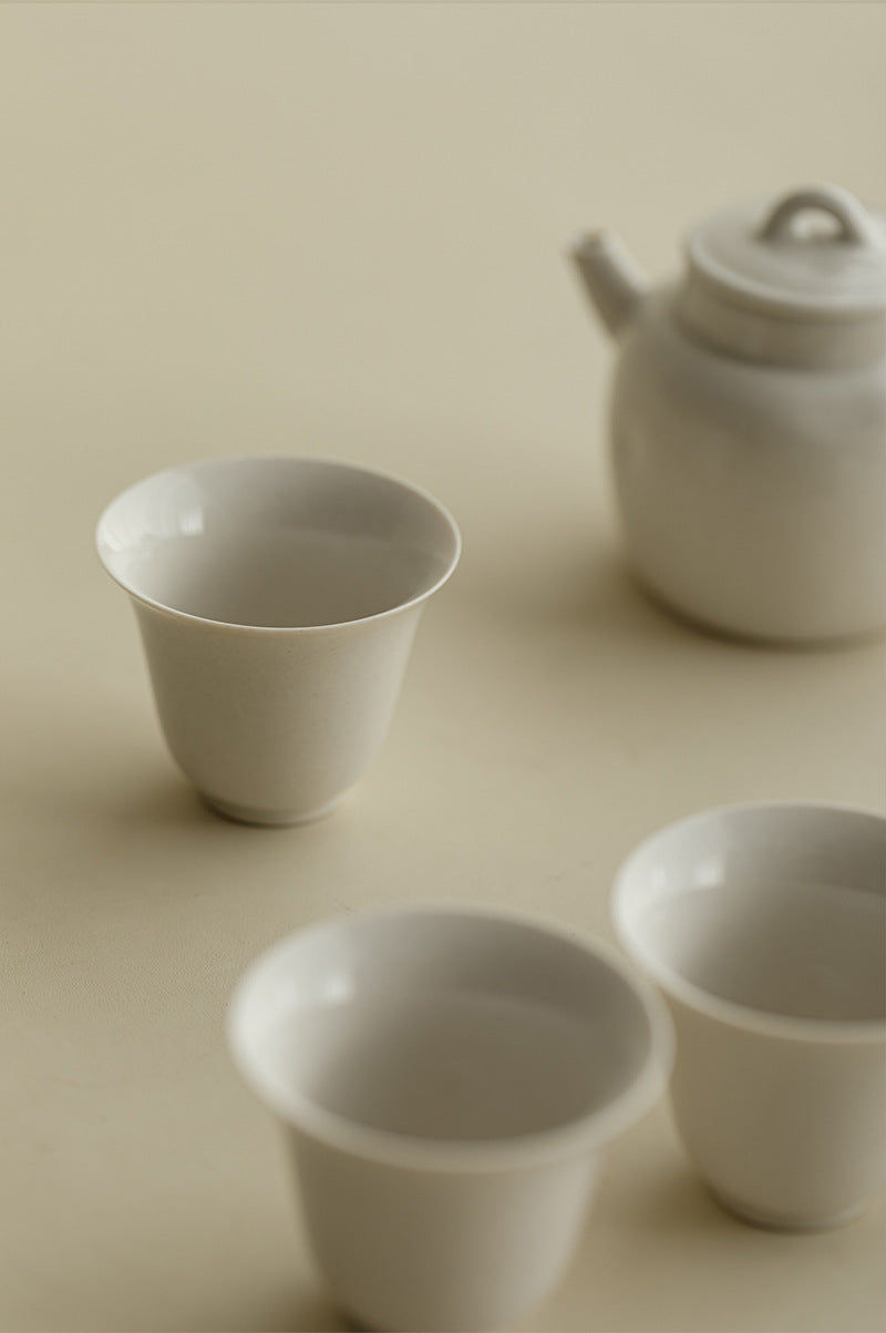 Gohobi Wood Ash Glaze Master Cup – Handmade Traditional Gongfu Tea Tasting Cup