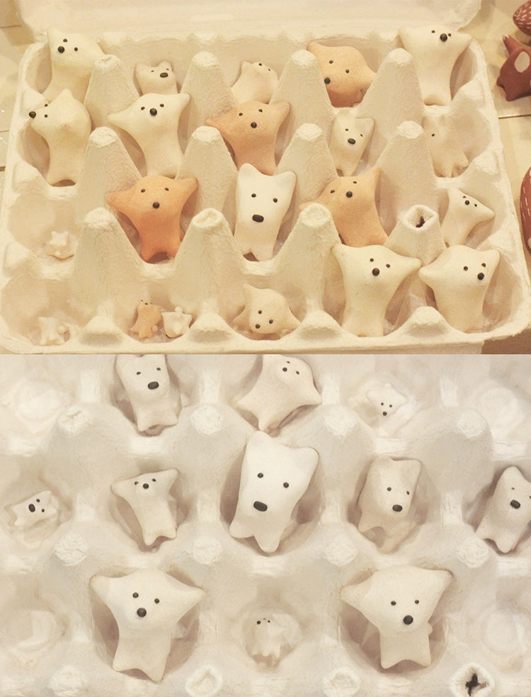 Gohobi x Little Diary Handmade Ceramic Dog