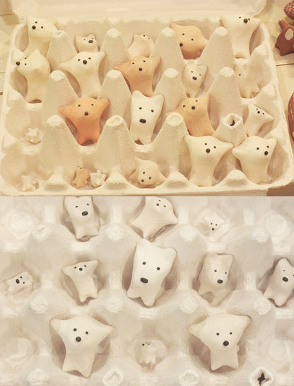 Gohobi x Little Diary Handmade Ceramic Dog