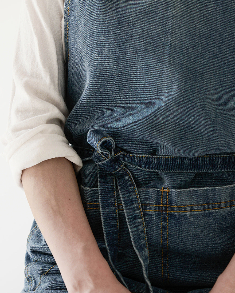 Gohobi Heavy-Duty Cotton Canvas Denim Apron