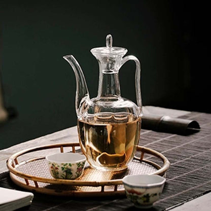 Gohobi Song Style Glass Teapot (High Neck version)