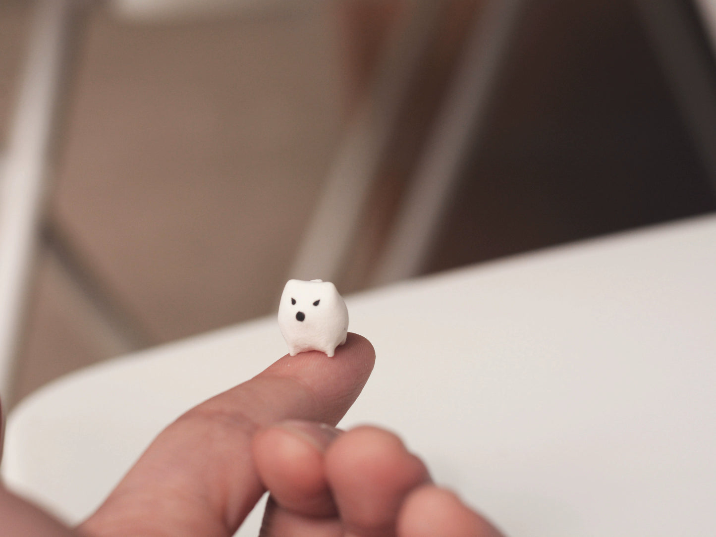 Gohobi x Little Diary Handmade Ceramic Samoyed Dog