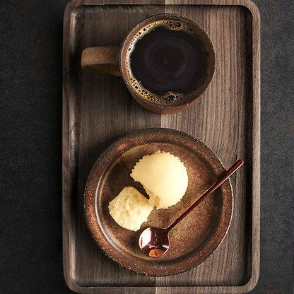 Gohobi Japanese Handmade Coffee Cup with Saucer 004