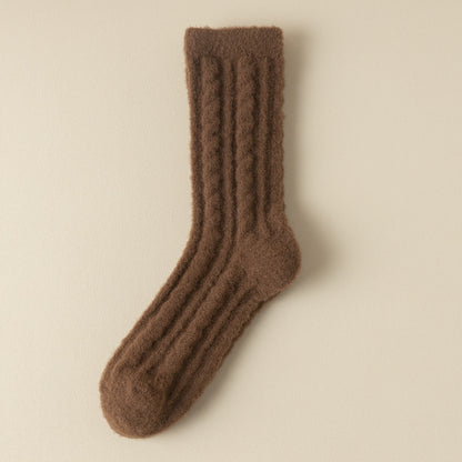 Gohobi Velvet Thickened Twist Socks