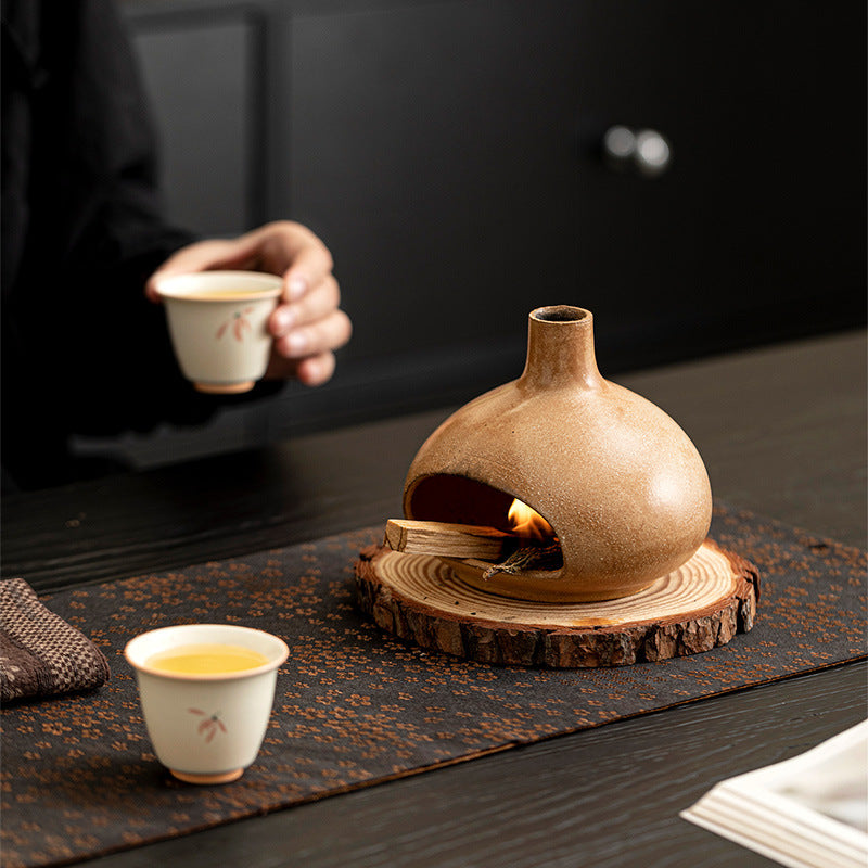 Gohobi Little Puff Ceramic Aromatherapy Fireplace Burner