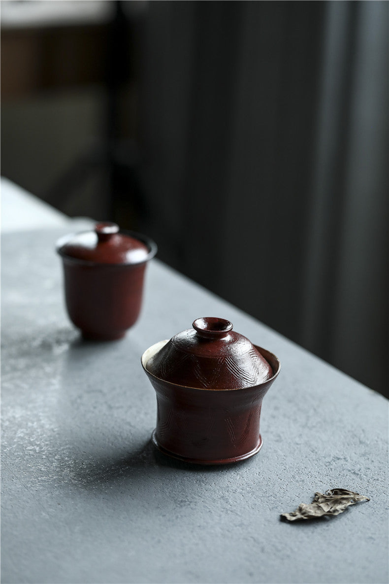 Gohobi Handmade Red Gaiwan