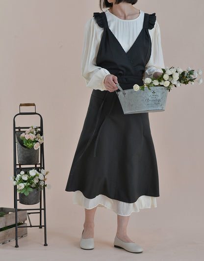 Gohobi French-Style Waterproof Linen Apron