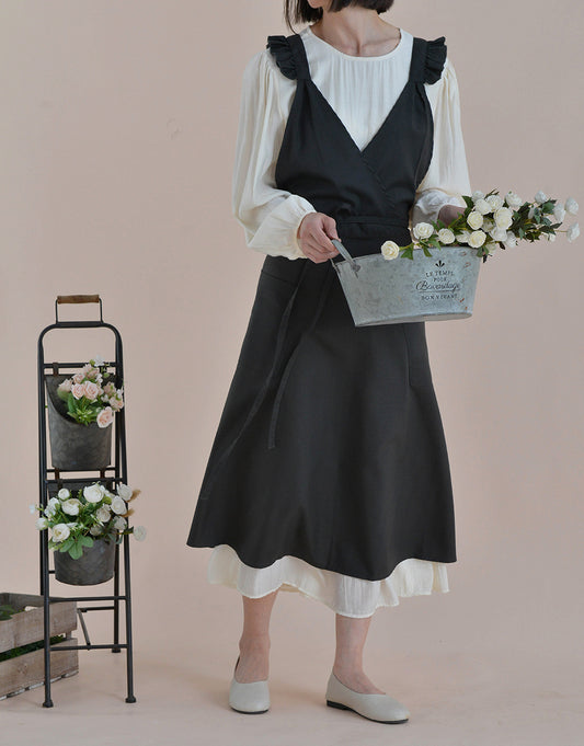 Gohobi French-Style Waterproof Linen Apron