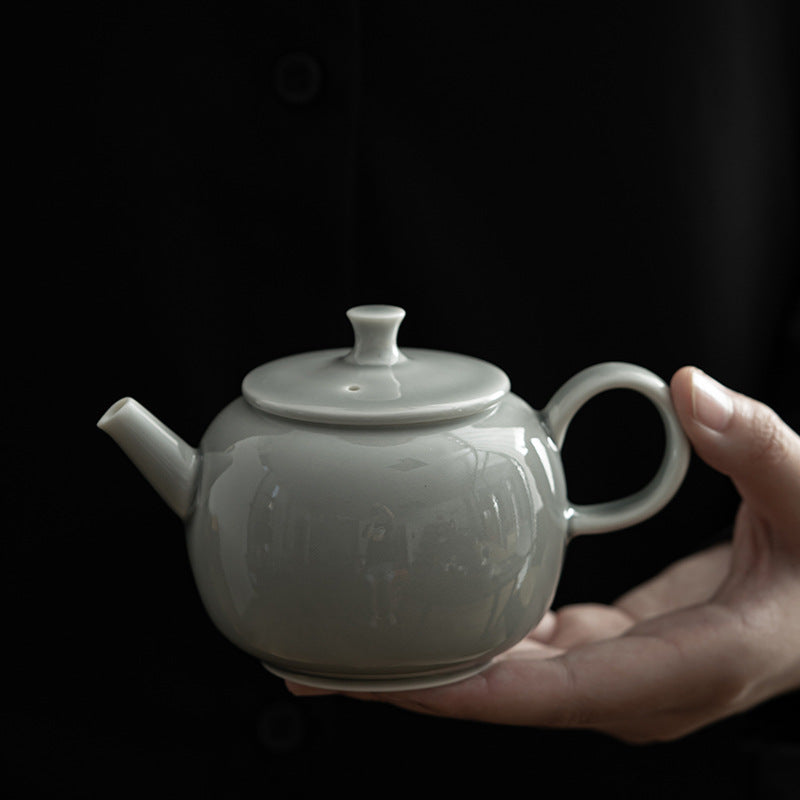Gohobi Japanese Style Ice Grey Teapot 005