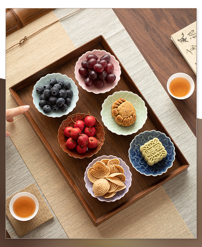 Gohobi, petite assiette de fruits glacés japonais traditionnels - Cloud 010