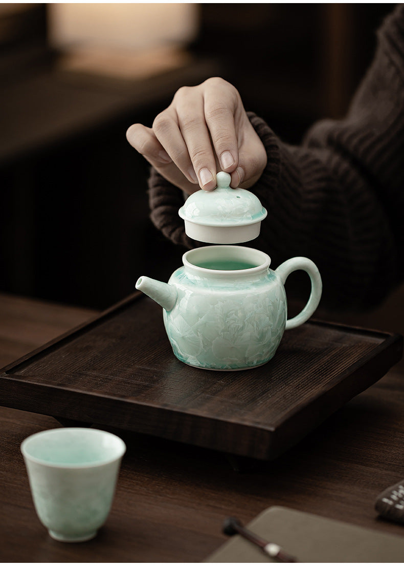 Gohobi Crystal Glazed Teapot