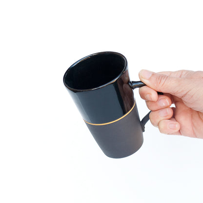 [Sue Ure x Gohobi] Black porcelain Tall mug