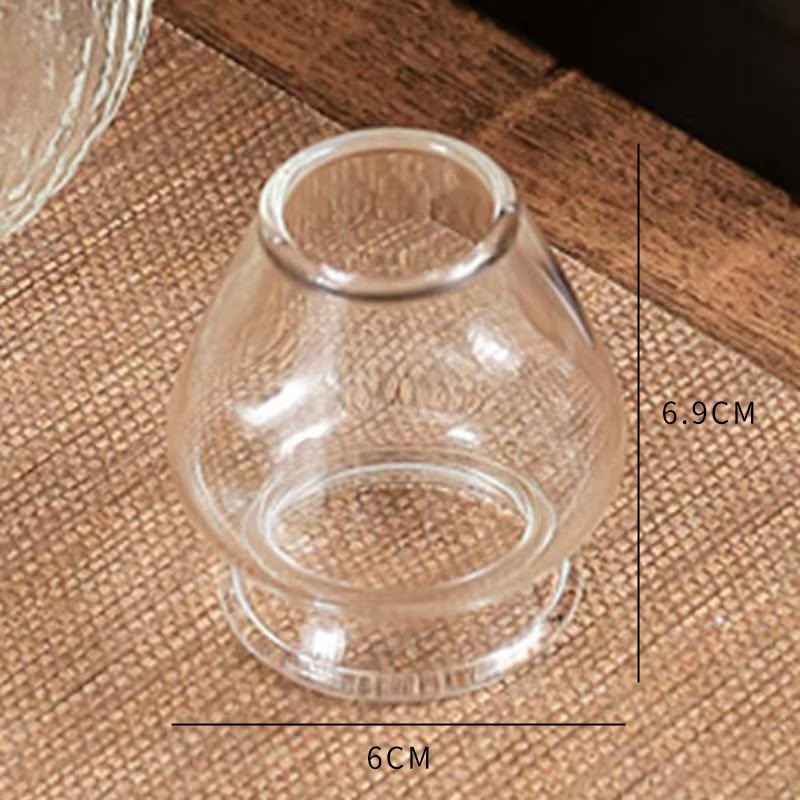 Gohobi Handmade Matcha Glass Pitcher & Whisk Holder
