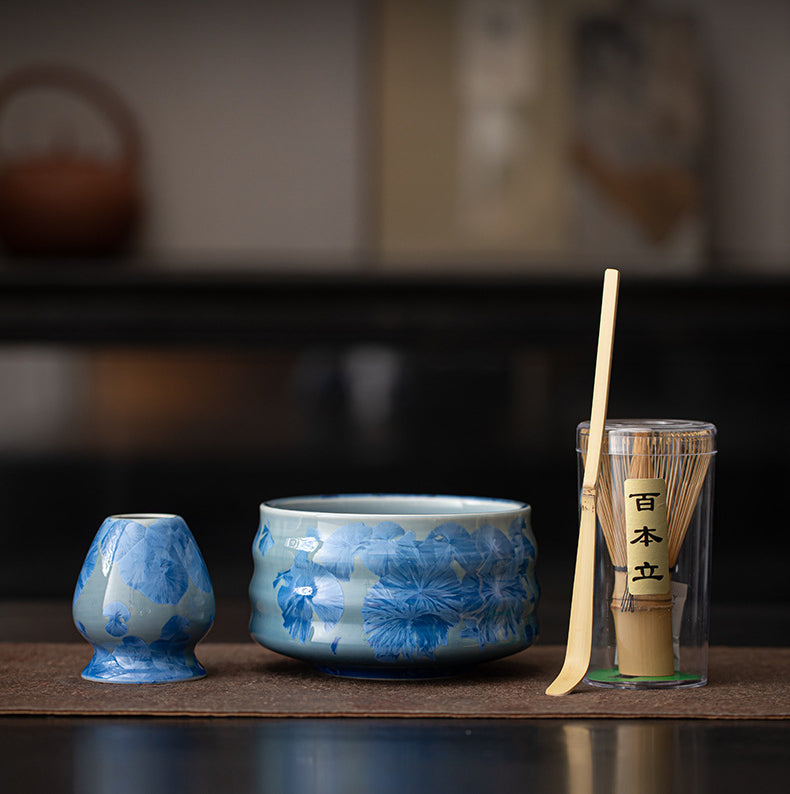 Gohobi Ceramic Matcha Set 042 Crystal