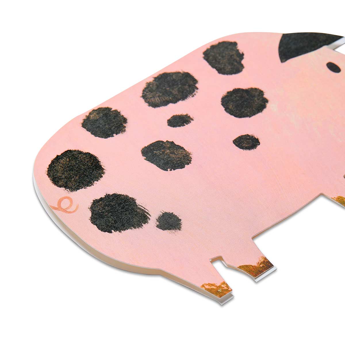 Mortlake Papers Spotty Pig Birthday Card | Foodie Gift | Farm Animal Card | Greeting Card [Made in the UK]