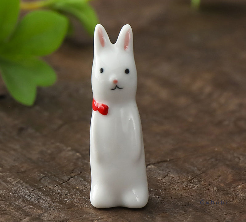 Gohobi Ceramic Cute Animals Chopstick Rest