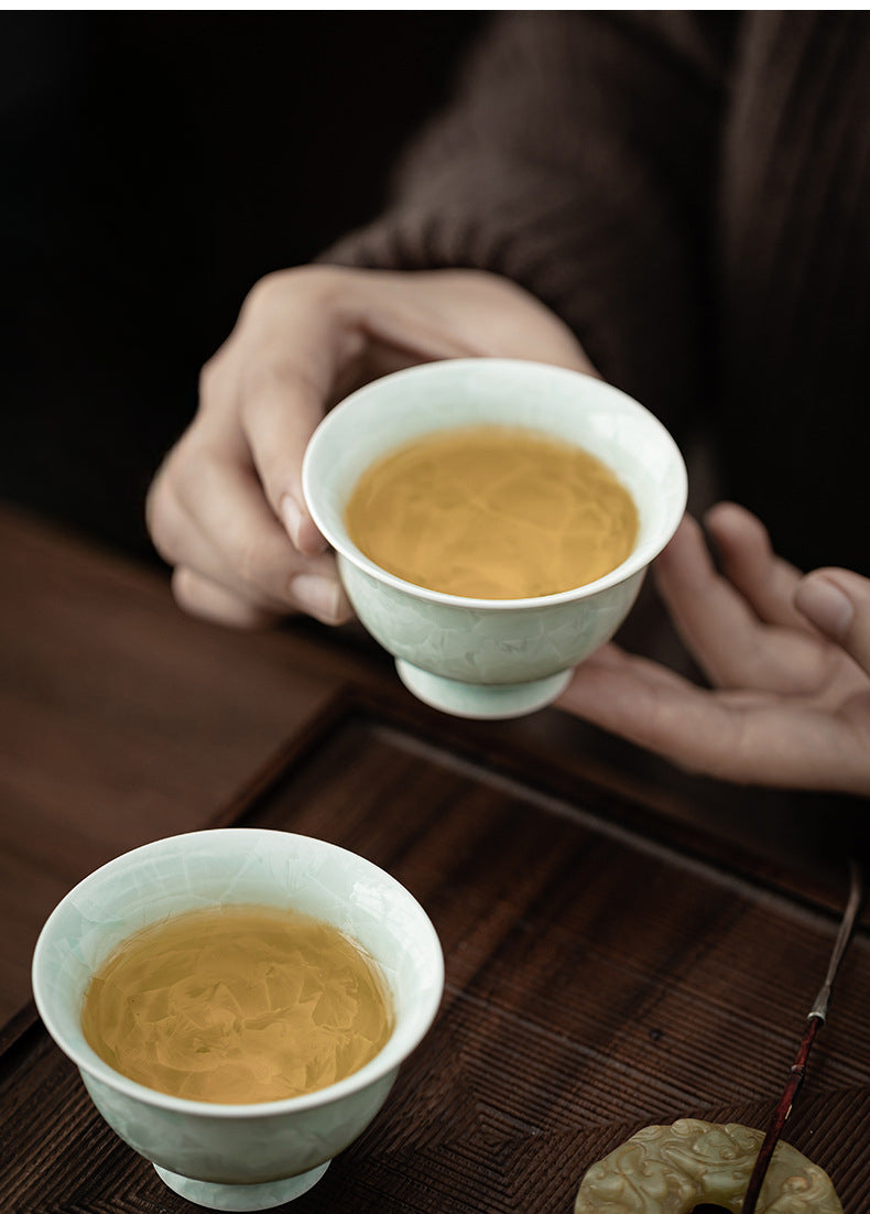 Gohobi Crystal Glazed Tea Cup