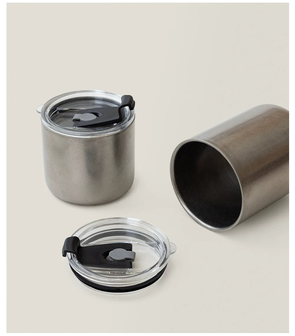 Gohobi 304 Stainless Steel Lidded Camping Cup